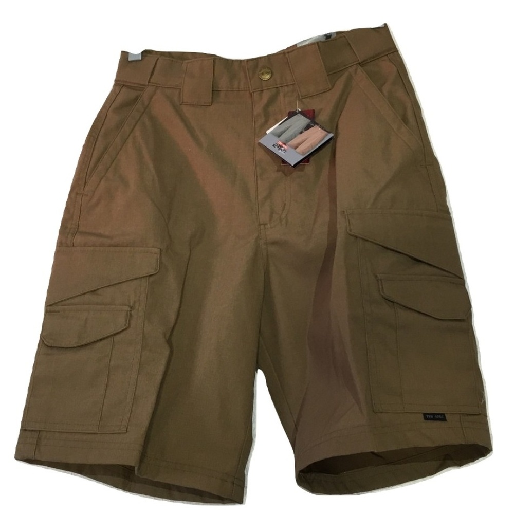 Tru Spec 24-7 series 9" cargo work shorts coyote